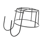 Suporte de Flores Metálico Redondo para Cerca de Varanda, Suporte de Vaso de Flores de Ferro Forjado Montado na Parede, S, M, L, XL