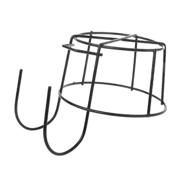 Suporte de Flores Metálico Redondo para Cerca de Varanda, Suporte de Vaso de Flores de Ferro Forjado Montado na Parede, S, M, L, XL