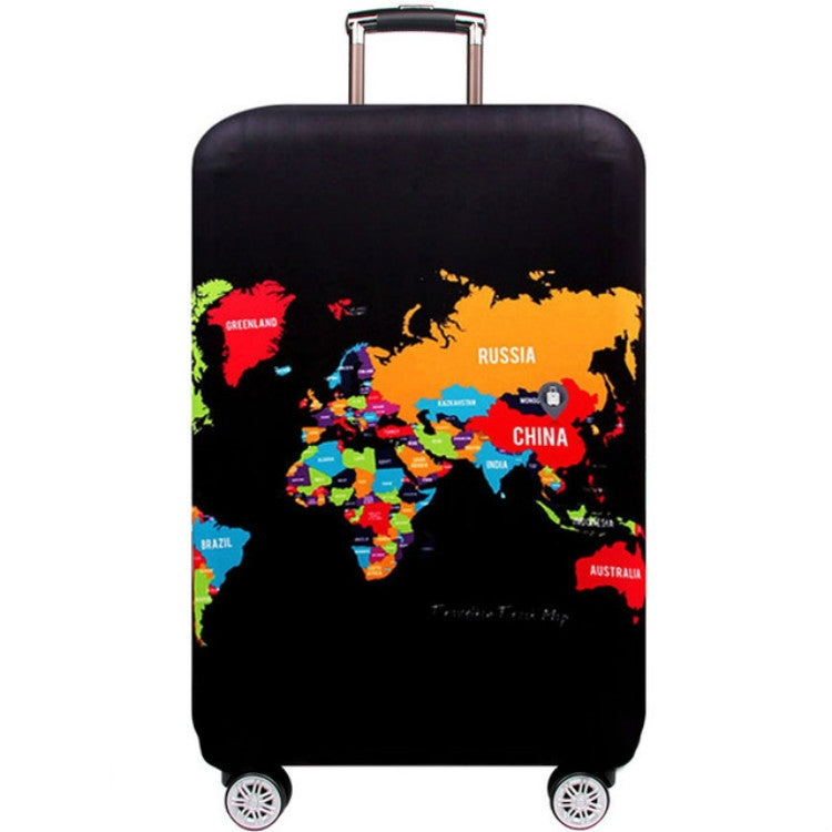 Capa para bagagem de viagem, proteção elástica contra pó e riscos para mala, tamanho S 19 a 21 polegadas, tamanho M 22 a 24 polegadas, tamanho L 26 a 28 polegadas, tamanho XL 29 a 32 polegadas