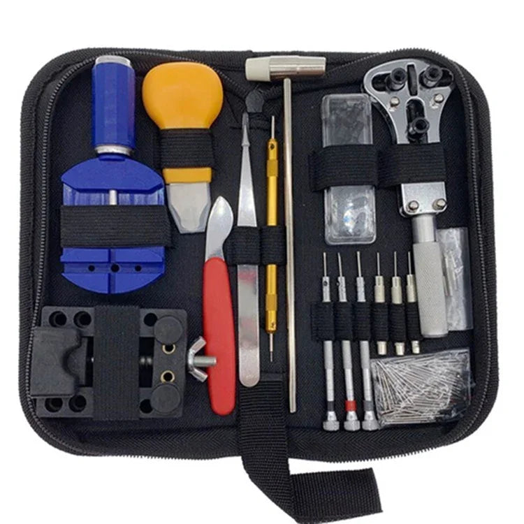 Kit de Ferramentas para Reparação de Relógios 147 em 1
