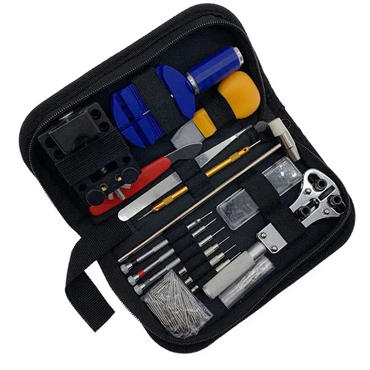 Kit de Ferramentas para Reparação de Relógios 147 em 1