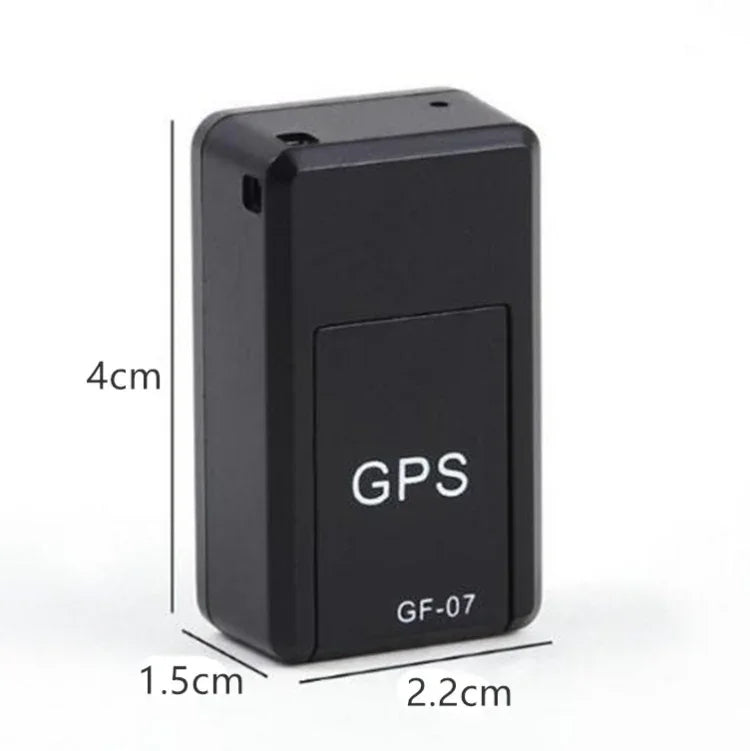 Localizador GPS Mini GF07 com Forte Íman, Rastreador com Controlo por Voz e Gravação, Dispositivo Anti-perda, Suporta Apenas Rede 2G, GF07