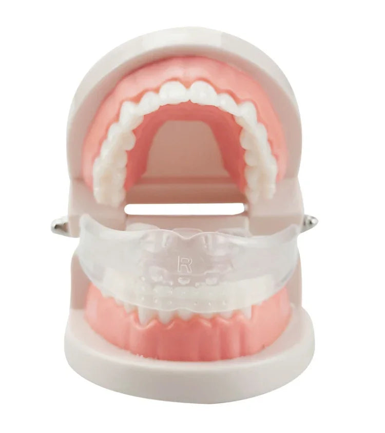 Aparelho Ortodôntico de Silicone Simulador de Aparelhos Dentários, Anti-Molares para Uso Noturno, Primeira, Segunda e Terceira Fase