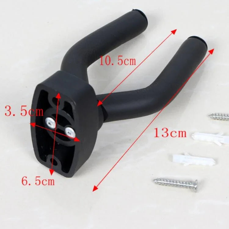 3 PCS Gancho Curto de Parede para Guitarra em Metal, Gancho de Metal