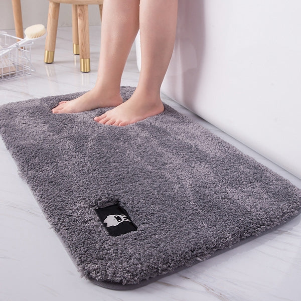 Tapete absorvente para casa de banho, tapete antiderrapante para quarto, 40x60cm, 50x80cm