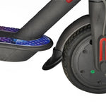1 par para Xiaomi Mijia M365 / M365 Pro Scooter elétrico guarda-lamas universal em borracha com formato de rabo de peixe, 7,5 x 7 cm