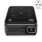 Projetor Mini 3D DLP P11 4K HD 4G + 32G Inteligente Micro Conveniente, Ficha Reino Unido, Ficha Austrália