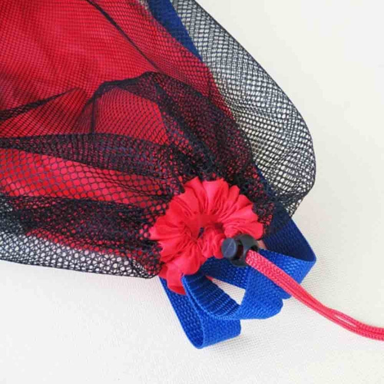 Mochila de rede para armazenamento de brinquedos de praia para crianças, mochila para ferramentas de areia