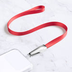 Cordão Anti-Perda para Telemóvel de Veículo com Patch, Estilo:, Modelo para Pendurar no Pescoço, Modelo Transversal