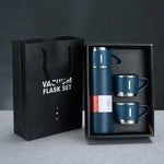500ml 304 Stainless Steel Thermos Cup Portable Business Tea Cup,Spec:, Gift Box Set