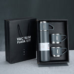 500ml 304 Stainless Steel Thermos Cup Portable Business Tea Cup,Spec:, Gift Box Set