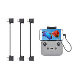 Cabo de Dados USB-C Original Para Comando Remoto DJI RC-N1 Para Ligar Telemóvel, USB Tipo-C, Micro USB Standard, 8 Pinos