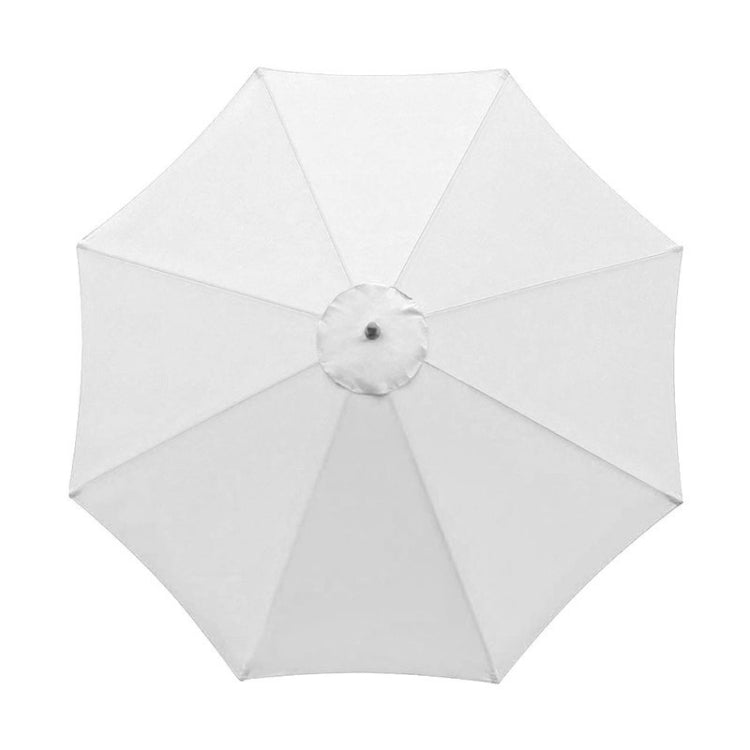 Tecido de Substituição para Guarda-Sol Redondo de Poliéster Capa para Guarda-Sol de Jardim, Diâmetro 2.7m 8 Varetas, Diâmetro 3m 8 Varetas