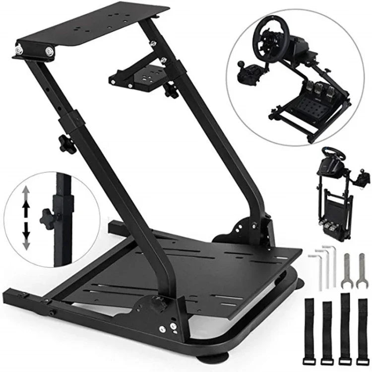 Suporte para Volante de Simulador de Corrida, Suporte para Jogo de Corrida, Não Inclui Volante nem Pedais (CSWg29g27t300t500FANATEC), Simulador de Corrida