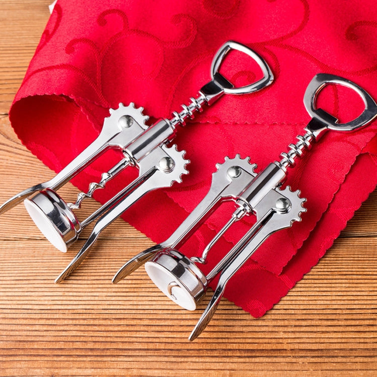 2 PCS Abridor de Garrafas de Vinho Tinto Multifuncional em Liga de Zinco, Gadgets de Cozinha, Abridor de Garrafas em Liga de Zinco