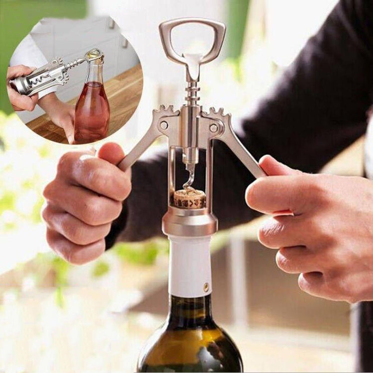 2 PCS Abridor de Garrafas de Vinho Tinto Multifuncional em Liga de Zinco, Gadgets de Cozinha, Abridor de Garrafas em Liga de Zinco