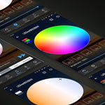 Fita LED Colorida RGB Impermeável com Controlo de Som e Música Bluetooth, Tira de Luz Atmosférica 5050 com Controlo Remoto de 24 Teclas, 5M 150 LEDs, 5M 300 LEDs, 10M 300 LEDs, 10M 600 LEDs, 15M 450 LEDs, 20M 360 LEDs, 30M 540 LEDs