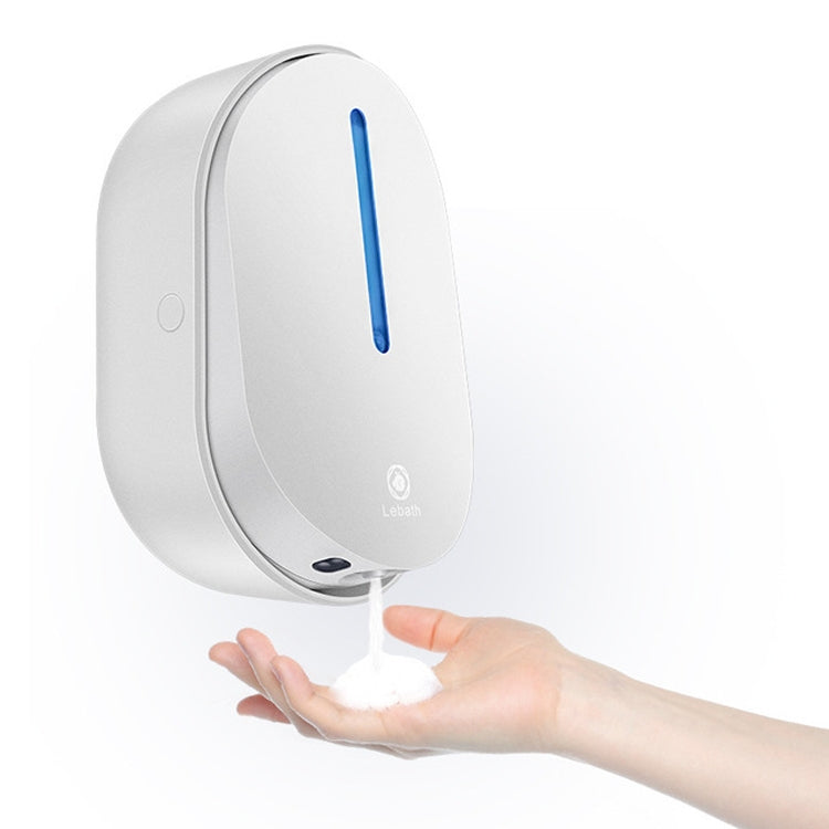 Dispensador Automático de Espuma de Sabão por Indução para Crianças Lebath, Montado na Parede com USB