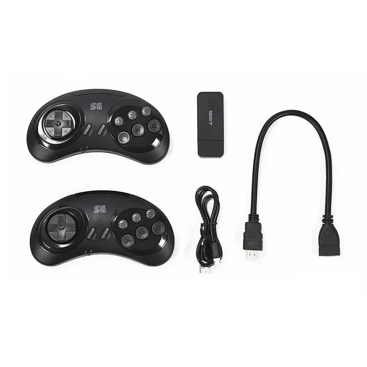 Consola de Jogos Mini TV HDMI Sem Fios para Dois Jogadores, Y2 SG Sega (900 Jogos)