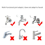 2 PCS Junta Universal para Bico de Torneira, Pistola de Água para Lavagem de Carro, Abraçadeira de Jardim, Bico de Torneira