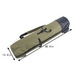 Mala Multifuncional para Vara de Pesca Bolsa para Apetrechos de Pesca Suprimentos de Pesca, Tamanho: 123x34cm, Bolsa Multifuncional para Apetrechos de Pesca, Bolsa para Vara de Pesca