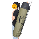 Mala Multifuncional para Vara de Pesca Bolsa para Apetrechos de Pesca Suprimentos de Pesca, Tamanho: 123x34cm, Bolsa Multifuncional para Apetrechos de Pesca, Bolsa para Vara de Pesca