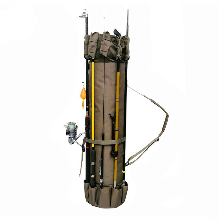 Mala Multifuncional para Vara de Pesca Bolsa para Apetrechos de Pesca Suprimentos de Pesca, Tamanho: 123x34cm, Bolsa Multifuncional para Apetrechos de Pesca, Bolsa para Vara de Pesca