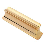 Bloco de Slide para Guitarra Folk em Liga de Zinco Metálica Sólida, Metal 70mm(Prateado), Metal 70mm(Dourado)
