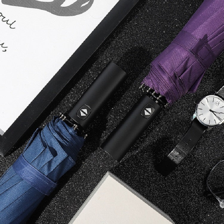 Guarda-chuva extra grande reforçado com 12 varetas, automático, dobrável duplo para chuva e sol, uso duplo, personalidade e criatividade