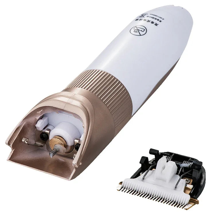 Máquina de Cortar Cabelo JIANDA X1, Aparador Elétrico Recarregável para Adultos e Crianças, Plug and Play