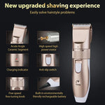 Máquina de Cortar Cabelo JIANDA X1, Aparador Elétrico Recarregável para Adultos e Crianças, Plug and Play