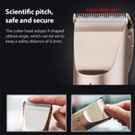 Máquina de Cortar Cabelo JIANDA X1, Aparador Elétrico Recarregável para Adultos e Crianças, Plug and Play