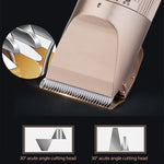 Máquina de Cortar Cabelo JIANDA X1, Aparador Elétrico Recarregável para Adultos e Crianças, Plug and Play