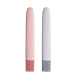 Escova de Cozinha com Pincel de Silicone Removível para Óleo, Escova para Assar e Grelhar, Entrega de Cor Aleatória