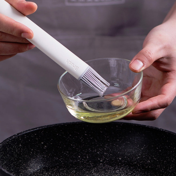 Escova de Cozinha com Pincel de Silicone Removível para Óleo, Escova para Assar e Grelhar, Entrega de Cor Aleatória