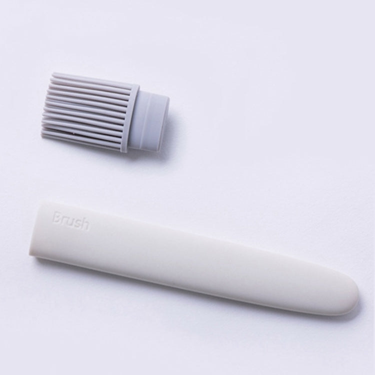 Escova de Cozinha com Pincel de Silicone Removível para Óleo, Escova para Assar e Grelhar, Entrega de Cor Aleatória