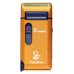 Aparador Elétrico Yandou SC-W316U Recarregável com Aparador de Costeletas, Plug CN
