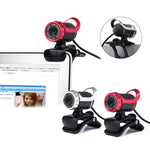 HXSJ A859 Câmara de Curso de Rede para Computador 480P, Câmara de Vídeo USB com Microfone Absorvente de Som Integrado, Vermelho, Preto, Sem Função de Câmara Preto, Sem Função de Câmara Vermelho