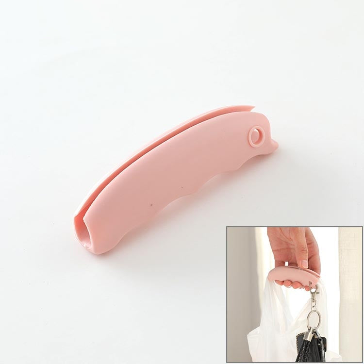 Alça de silicone anti-impacto para transporte de sacos, alça para sacos de compras, economizadora de esforço, rosa, verde, azul