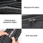 Saco frontal rígido EVA WHEEL UP X5 para bicicleta de equilíbrio, saco frontal para scooter elétrico, saco frontal para bicicleta elétrica com pega dobrável, X5-2L, X5-PLUS-3L
