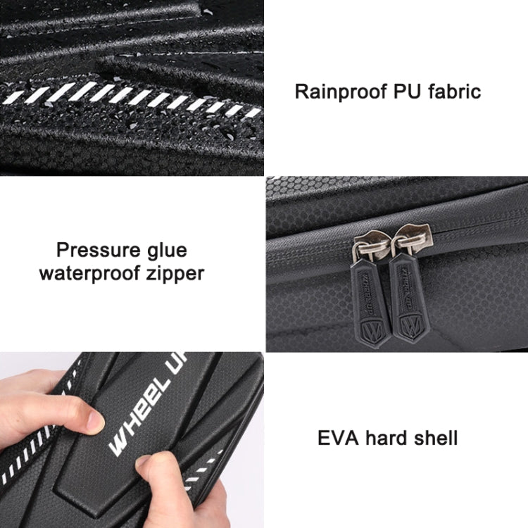 Saco frontal rígido EVA WHEEL UP X5 para bicicleta de equilíbrio, saco frontal para scooter elétrico, saco frontal para bicicleta elétrica com pega dobrável, X5-2L, X5-PLUS-3L
