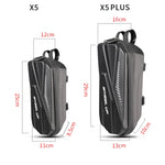 Saco frontal rígido EVA WHEEL UP X5 para bicicleta de equilíbrio, saco frontal para scooter elétrico, saco frontal para bicicleta elétrica com pega dobrável, X5-2L, X5-PLUS-3L