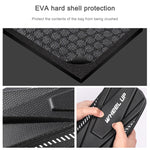 Saco frontal rígido EVA WHEEL UP X5 para bicicleta de equilíbrio, saco frontal para scooter elétrico, saco frontal para bicicleta elétrica com pega dobrável, X5-2L, X5-PLUS-3L