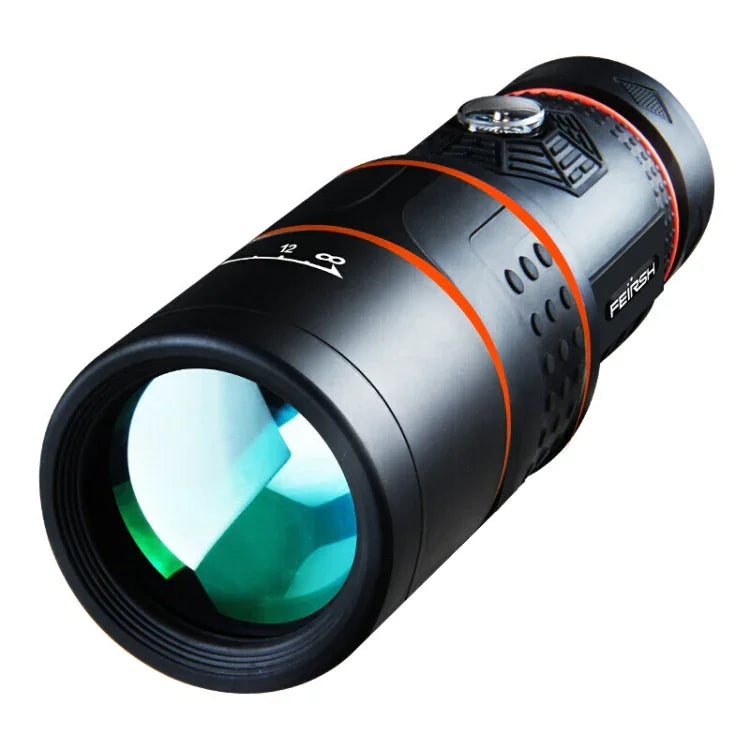 Monóculos FEIRSH 12x50 de Alta Definição para Visão Noturna em Baixa Luminosidade, Binóculos para Câmara de Telemóvel em Concerto, T01 12x50