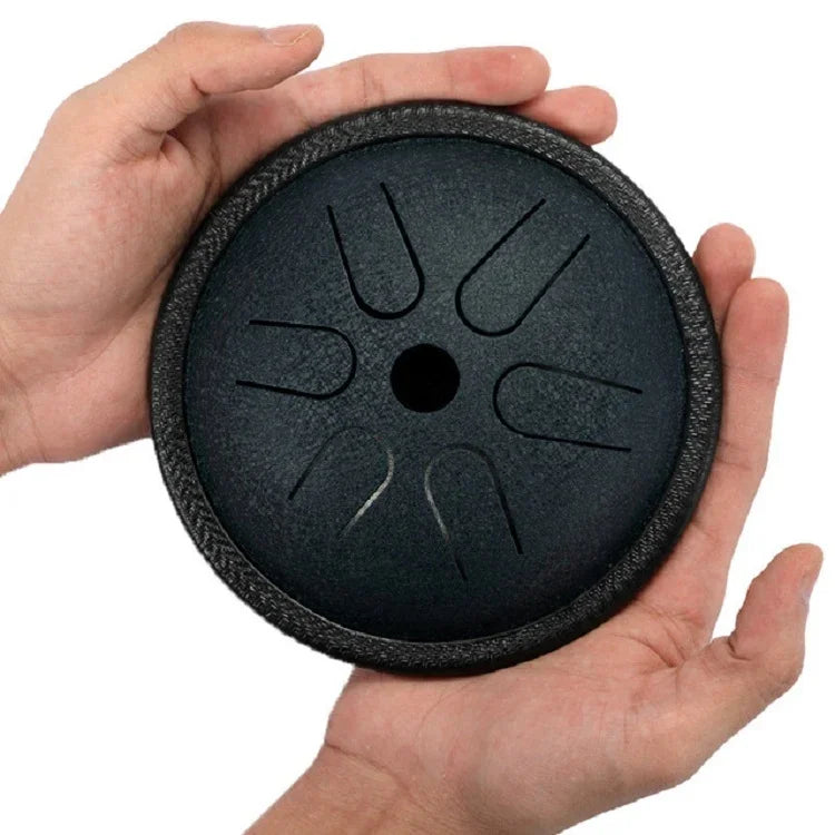 Tambor de Bolso de 5,5 Polegadas Instrumento de Percussão de Mão Etéreo para Lazer e Viagem