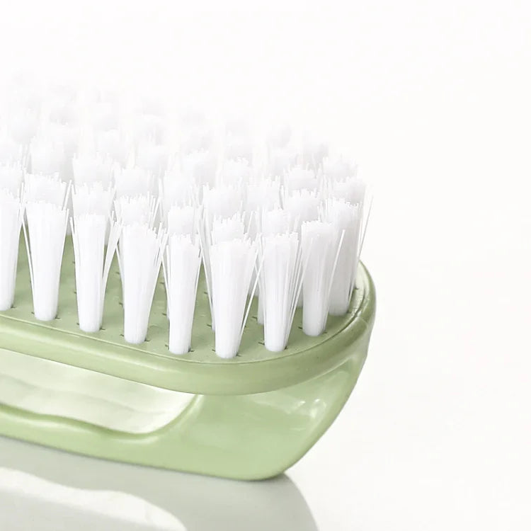 Escova de Cerdas Macias de Plástico Multifuncional para Limpeza Doméstica Cor Aleatória, 10 PCS Escova de Limpeza
