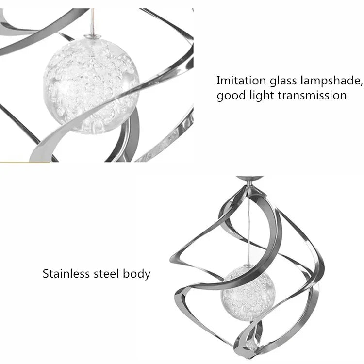 Lâmpada de Sino de Vento Solar para Jardim Exterior Impermeável, Lâmpada Suspensa com Bola Pequena