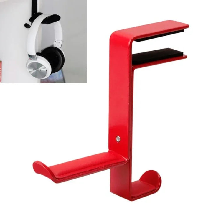 Suportes para Auriculares Ganchos para Secretária Estantes para Livros Suportes para Auriculares, Vermelho, Upgrade B Preto, Upgrade B Cinzento