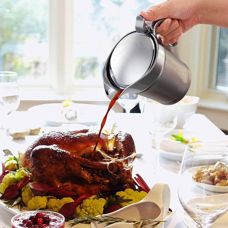 Copo para Molho em Aço Inoxidável 304, Molheira para Bife, Molho de Tomate, Frasco Duplamente Isolado para Temperos, Capacidade: 450ml, Copo para Molho em Aço Inoxidável