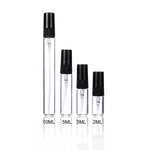50 UN Frascos de Perfume com Spray, Frascos Vazios, 2ml, 3ml, 5ml, 10ml